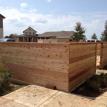 Horizontal Cedar Fence